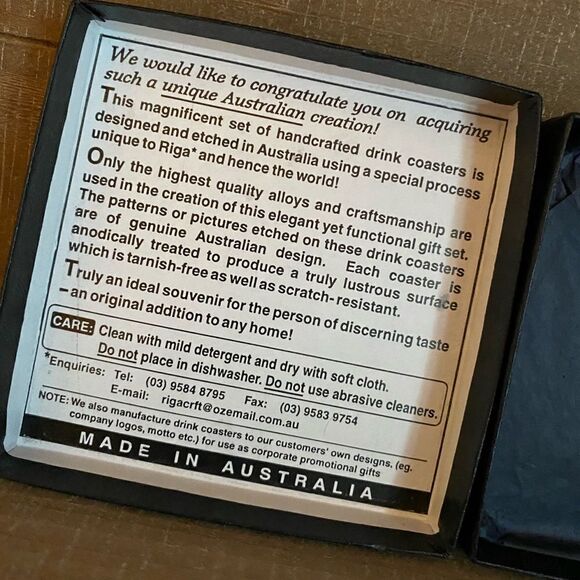 Coasters by Riga (Australian) - Picture 4 of 8